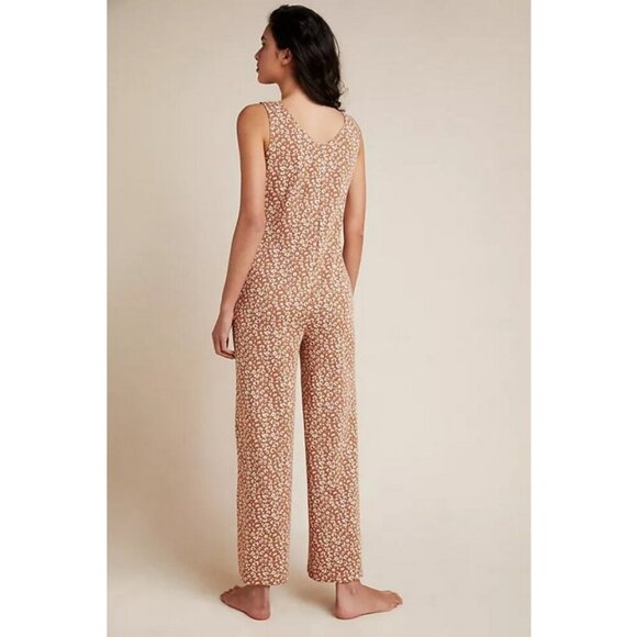 💕ANTHROPOLOGIE💕 Saturday/Sunday Leopard Jumpsuit ~ Leopard Print XL - Picture 3 of 13